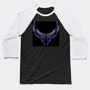 Insectoid- Blue Baseball T-Shirt